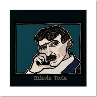 Nikola Tesla Posters and Art